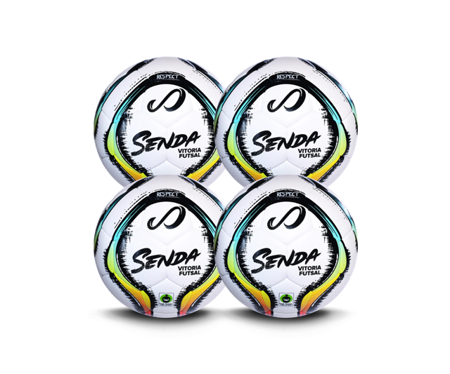 Vitoria Premium Match Futsal Ball - Pack x4