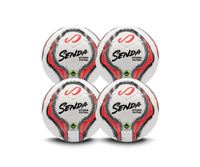Vitoria Premium Match Futsal Ball - Pack x4 | Senda Athletics Vitoria Premium Match Futsal Ball - Pack x4 | Senda Athletics