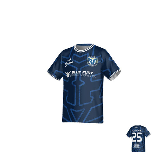Blue Fury Futsal Academy Youth Home Jersey