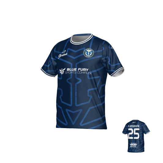 Blue Fury Futsal Academy Men's Home Jersey