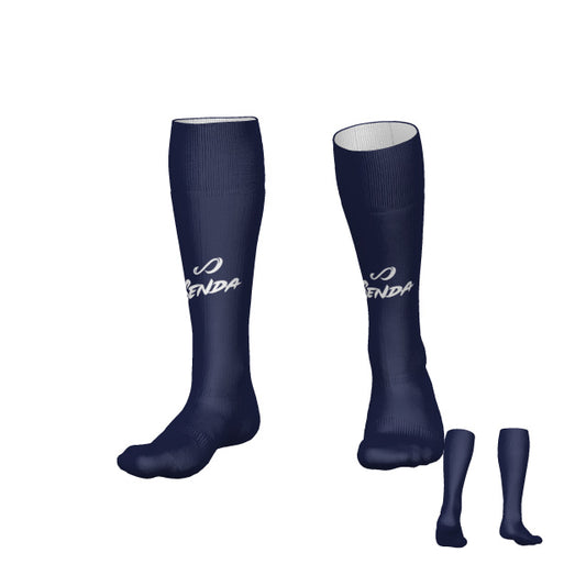 Blue Fury Futsal Academy Navy Blue GK Soccer Socks