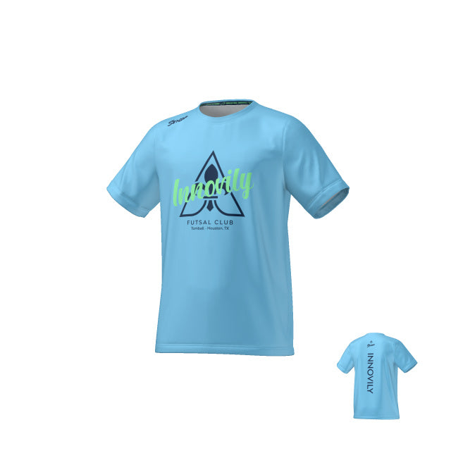 Innovily Futsal Academy Youth Fan Gear Blue Jersey