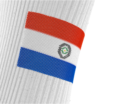 Paraguay Gravity Grip Socks - detail image | Senda Athletics